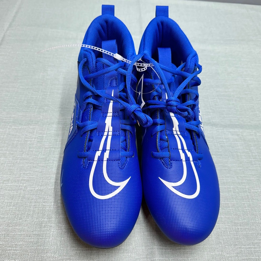 Nike Alpha Menace 3 Shark Football Cleats Royal Blue White CV0586-414 Mens 12 - Picture 4 of 11
